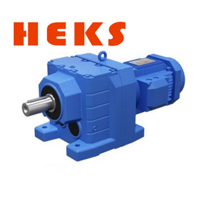 R series helical gear reducer